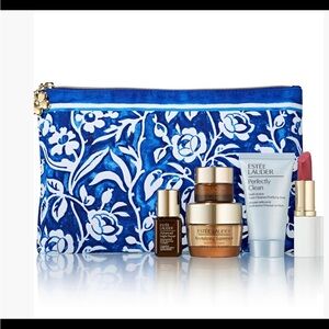 Estee Lauder Beautiful eye face set new fresh serum cream cleanser lipstick lip